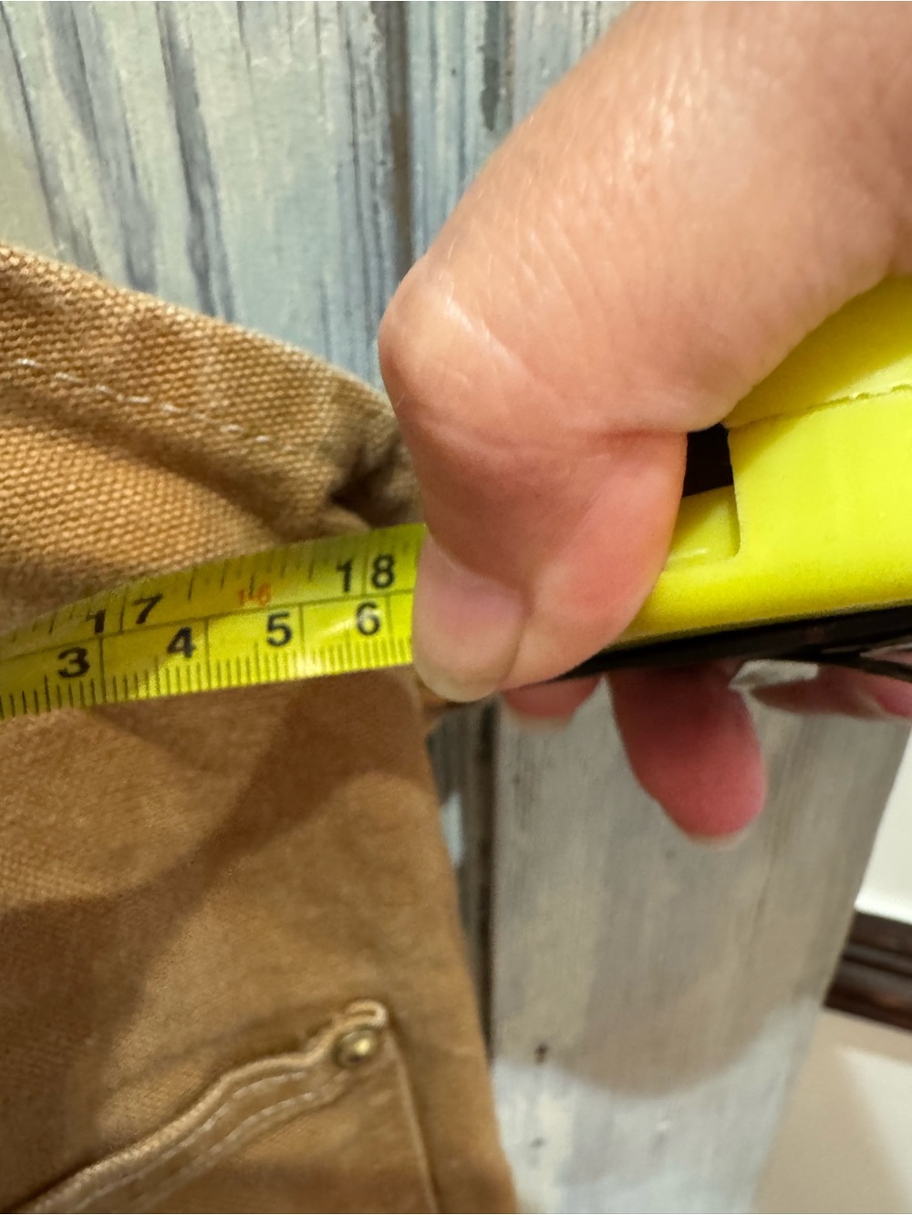 Carhartt Brown Canvas Duck Overalls - Picture 7 of 8